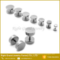 Hot selling Stainless steel Fake plug Tunnel Piercing to Screw Silver Black Plated